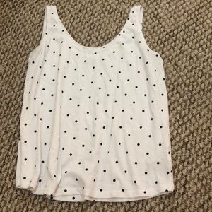 Polka dot tank